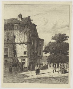 View of a Street in Amsterdam