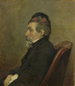 Portrait of Johan-Hendrick-Louis Meyer, Marine Painter