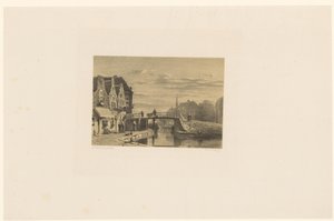 Cityscape with Canal by Jan Weissenbruch