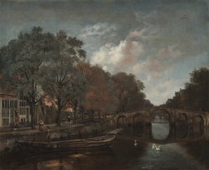 Herengracht, Amsterdam, c.1661 by Jan Wijnants