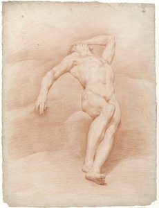 Reclining Male Nude by Jan Willem Pieneman