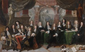 Members of the Magistrate of The Hague by Jan de Baen
