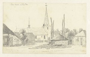 View in the Village of Doorn, with the Church
