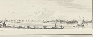 View Over the Lek to the Villages of Lopik, Jaarsveld, Tienhoven, Ameide and the House Herlaer by Jan de Beijer