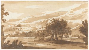Mountainous Landscape in Italy