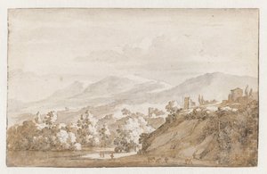 Mountainous Landscape in Italy