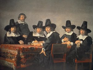 The Managers of the Haarlem Orphanage by Jan de Bray