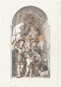 Allegorical Triumph for Stadtholder Frederik Hendrik