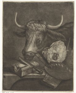 Attributes of the Guild of Saint Luke, 1735
