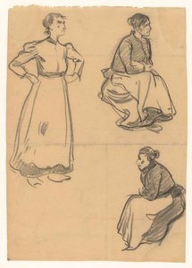 Studies of Women by Jan de Waardt