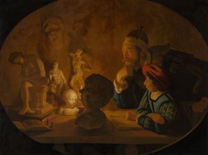 The Drawing Lesson, 1634