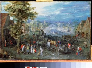 Countryside Landscape by Jan the Elder Brueghel