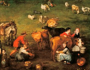 The Life of the Peasants (detail)