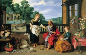 Christ in the House of Martha and Mary