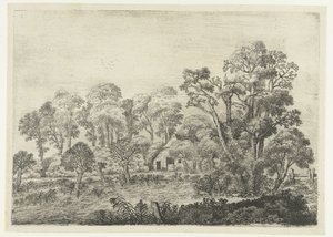 Landscape with Farm by a Pond by Jan van Brosterhuyzen
