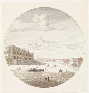 View of the City Palace of Berlin from the Square Side by Jan van Call (I) (possibly)
