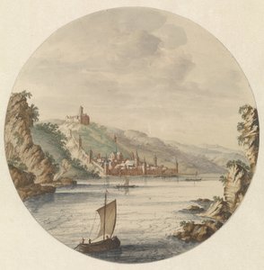 View of the City of Bacharach by Jan van Call (I)