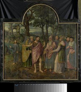 Triptych with Scenes from the Life of St John the Baptist by Jan van Coninxloo (II)