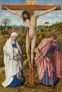 The Crucifixion of Christ by Jan van Eyck