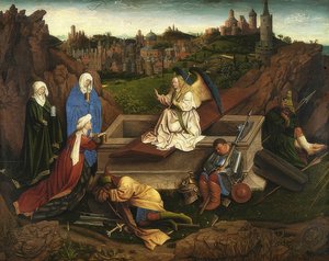 The Three Marys at the Tomb of Christ