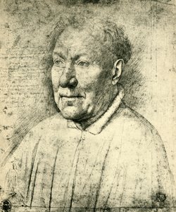 Portrait of Cardinal Niccolò Albergati by Jan van Eyck