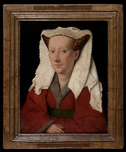 Portrait of Margareta van Eyck by Jan van Eyck