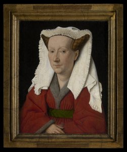 Portrait of Margareta van Eyck by Jan van Eyck