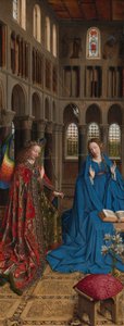 The Annunciation by Jan van Eyck