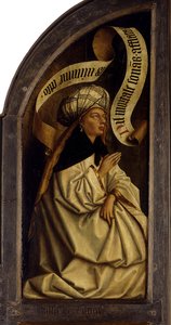 The Ghent Altarpiece. Adoration of the Mystic Lamb: Erythraean Sibyl