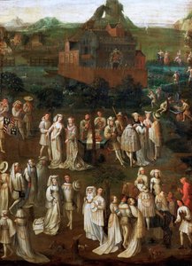 The marriage of Philip the Good to Isabella of Portugal on January 1430 by Jan van Eyck