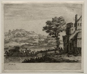 The Ferry Boat by Jan van Goyen