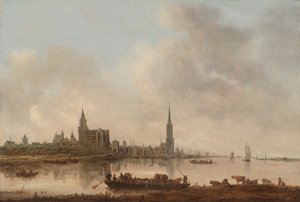 View of Emmerich by Jan van Goyen