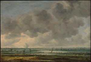 View of Haarlem and the Haarlemmer Meer by Jan van Goyen