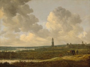 View of Rhenen by Jan van Goyen