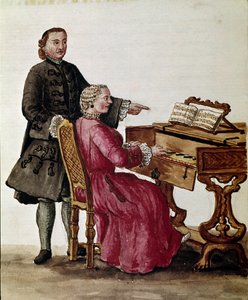 The singer by Jan van Grevenbroeck