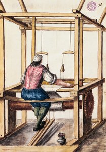 Weaver, Illustration by Jan van Grevenbroeck from 