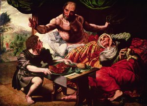 Isaac Blessing Jacob