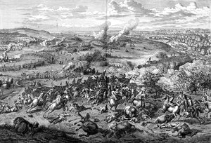 The Battle of Hochstadt, Bavaria, 13 August 1704, 1903 by Jan van Huchtenburg