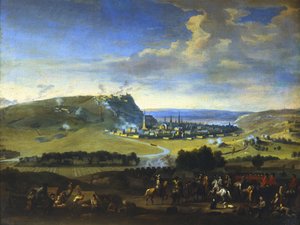 The Siege of Namur, scene before the final attack, 5 August 1695 by Jan van Huchtenburg