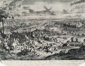 The Battle of Malplaquet on September 11, 1709 by Jan van Huchtenburgh
