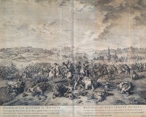The Battle of Staffarda on August 18, 1690