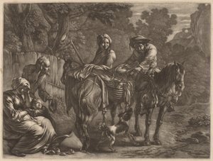 Robbers on Horseback by Jan van Huchtenburgh