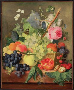 A Basket of Fruit, 1744 by Jan van Huysum
