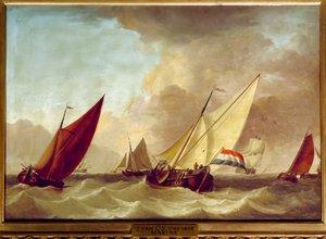 Marine Painting by Jan van Os