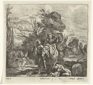 Flight into Egypt by Jan van Ossenbeeck