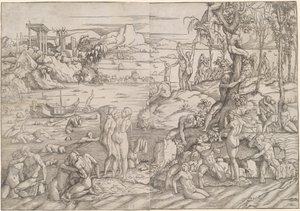 The Deluge by Jan van Scorel