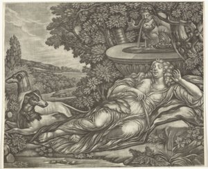 Sleeping Diana by Jan van Somer (possibly)