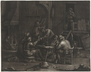 Inn with Drinking Men