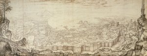 View of Naples by Jan van Stinemolen