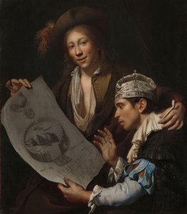 Allegory on the French Invasion of 1672 by Jan van Wyckersloot